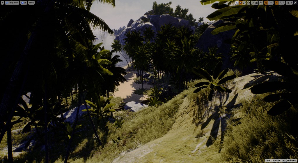 UE4 Level Design - Island